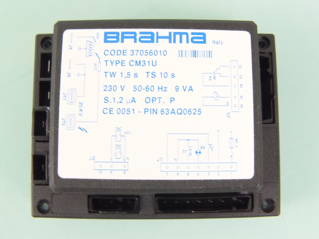 Brahma CM31U, 37056010 Gas Burner Control Unit